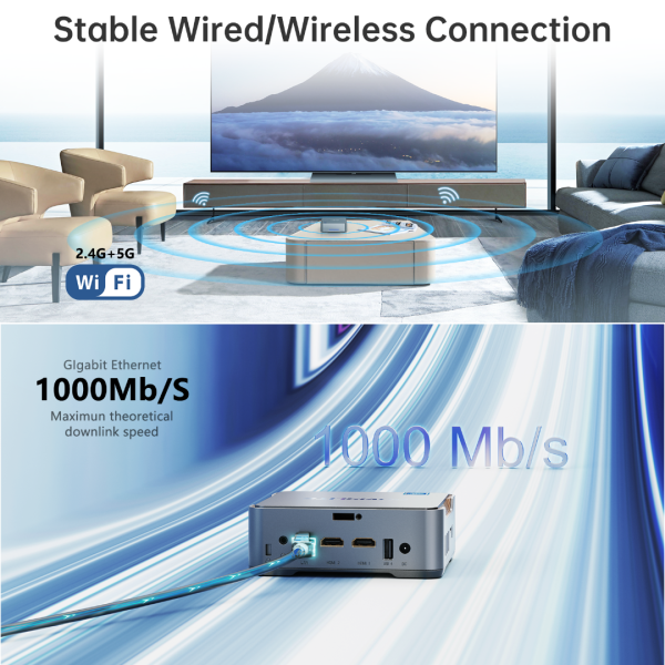 Mini PC 16GB DDR4 256GB M.2 SSD,Quad-Core 2.7GHz Processor Windows 11 Pro Mini Computers, Small Form Factor Desktop PC Support 2TB Expansion, Win 10, 4K, Dual HDMI, 2.4G/5G WiFi, BT, Gigabit Ethernet
